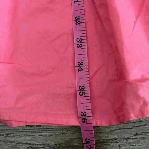 [L]Miss Selfridge Ruffled V  Neck A Shape Mid Sleeve Tiered Cotton Mini Dress - Picture 8 of 10